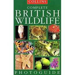 Collins Complete British Wildlife Photoguide by Paul Sterry Paperback Book The