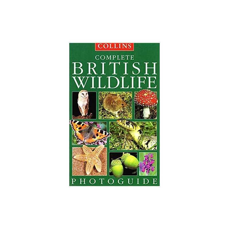Collins Complete British Wildlife Photoguide by Paul Sterry Paperback Book The