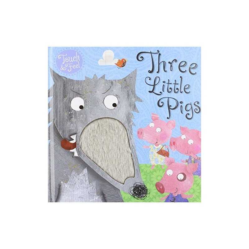 Three Little Pigs (Touch and Feel Tales) by Clare Fennell Book  Fast