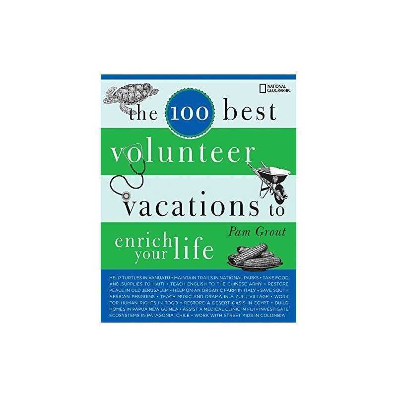 100 Best Volunteer Vacations by Grout, Pam Paperback Book