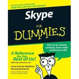 Skype For Dummies by Abdulezer, Loren Paperback Book