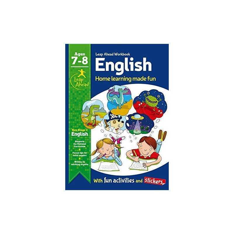 Leap Ahead Workbook: English Age 7-8 (Leap Ahead Workbook ... by Igloo Books Ltd