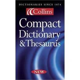 Collins Compact Dictionary and Thesaurus by Not Known Hardback Book