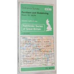 Pathfinder Maps: Farnham and Godalming S... by Ordnance Survey Sheet map, folded