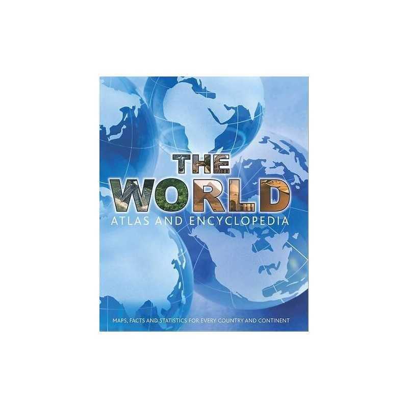 World Atlas and Encyclopedia by Unknown Hardback Book