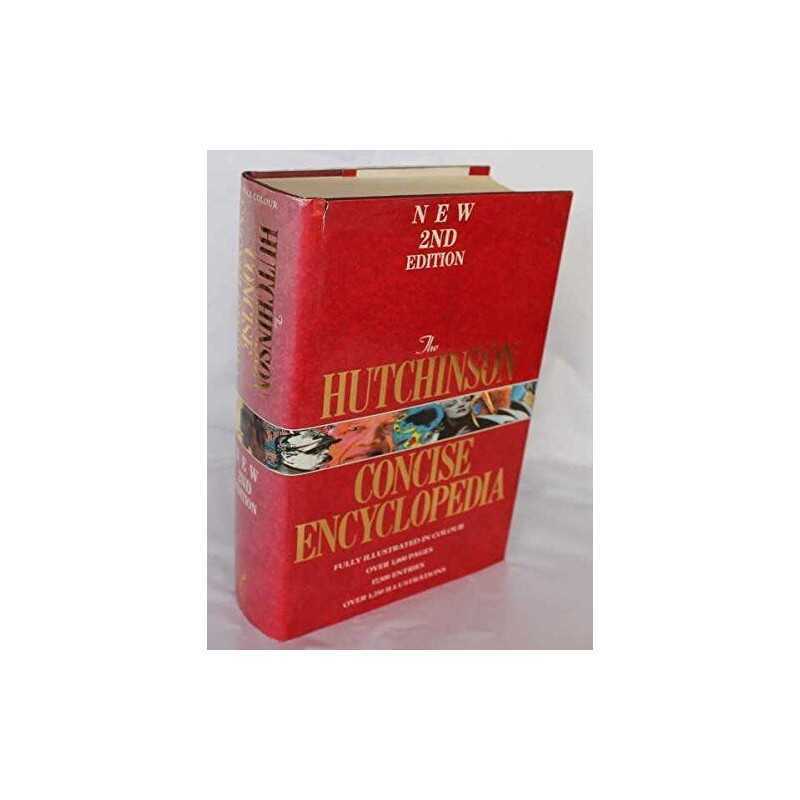 Hutchinson Concise Encyclopedia by Hutchinson, Brian Hardback Book