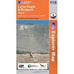 Lyme Regis and Bridport (Explorer Maps):... by Ordnance Survey Sheet map, folded
