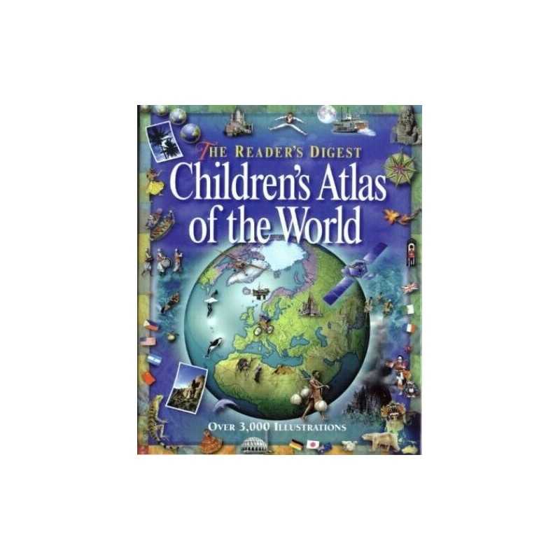 Readers Digest Childrens Atlas of the World Hardback Book