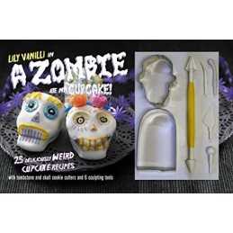 A Zombie Ate My Cupcake! Kit: 25 deliciously weird cupcake r... by Vanilli, Lily