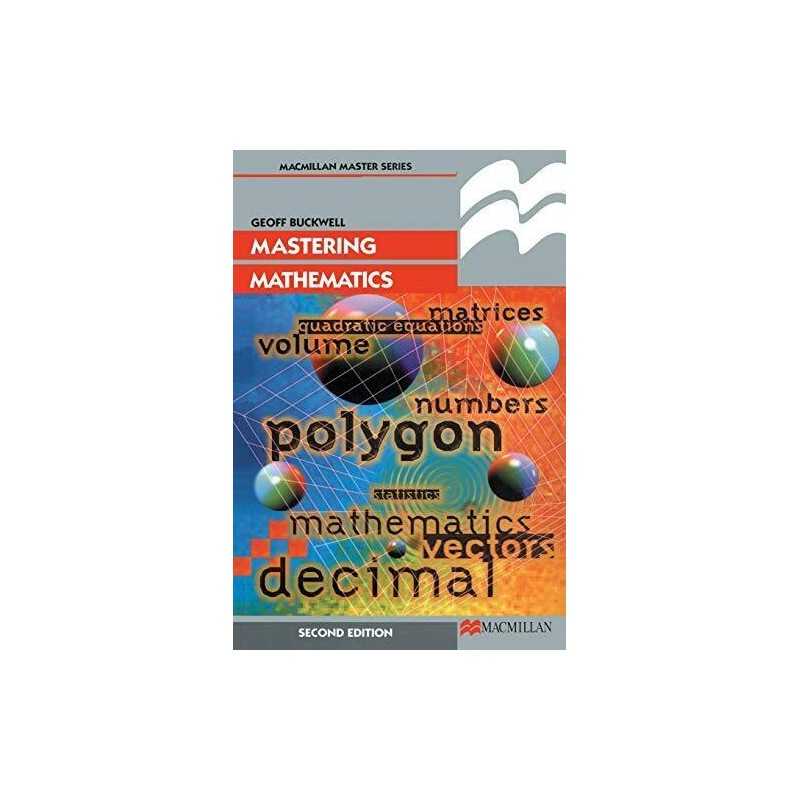 Mastering Mathematics (Palgrave Master Series) by Buckwell, Geoff Paperback The