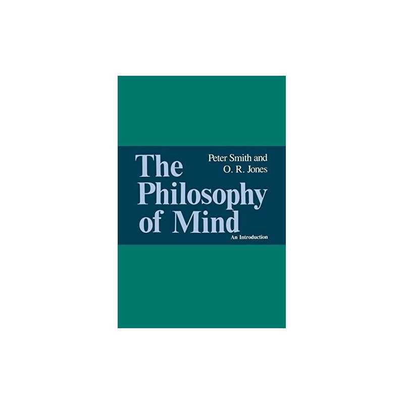 The Philosophy of Mind: An Introduction by Smith/Jones Paperback Book