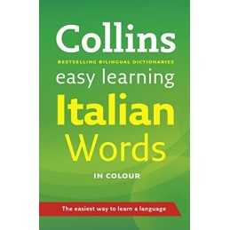 Easy Learning Italian Words (Collins Easy Learning Italian) Paperback Book The