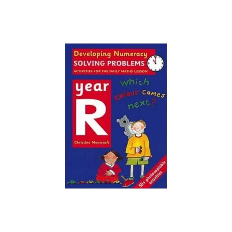 Developing Numeracy - Year R: Solving Probl... by Moorcroft, Christine Paperback
