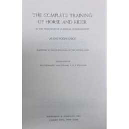 Complete Training of Horse and Rider by Podhajsky, Alois Hardback Book