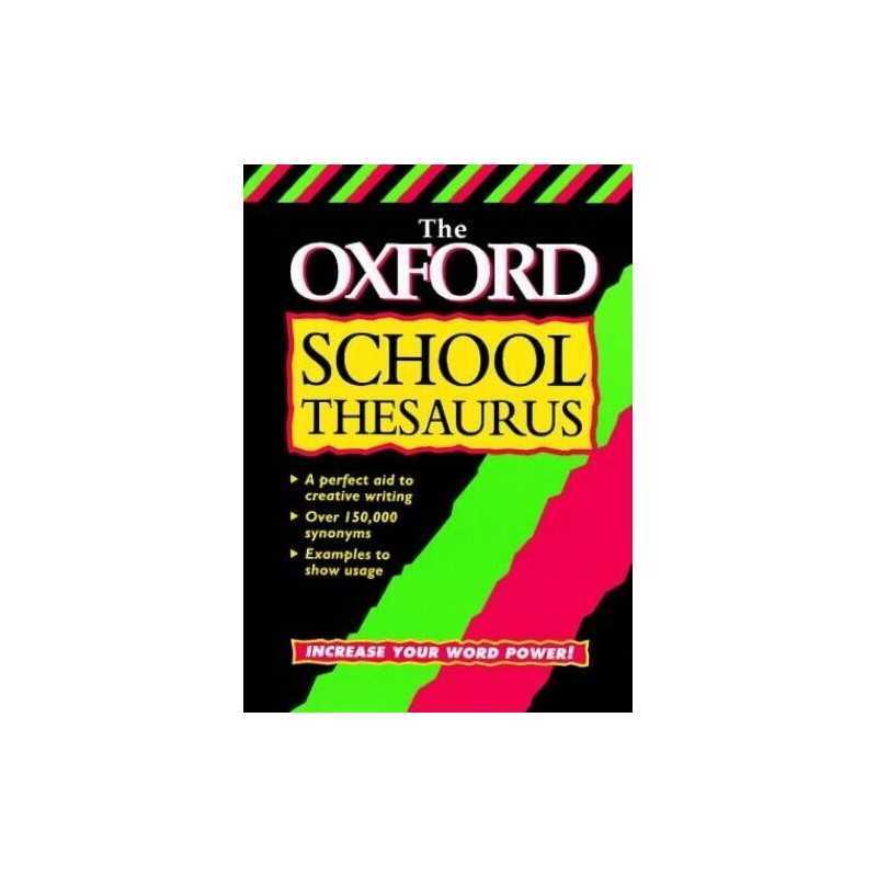 OXFORD SCHOOL THESAURUS Hardback Book