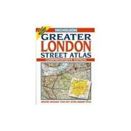 Nicholson Greater London Street Atlas: Comprehensive Ed... by Nicholson Hardback
