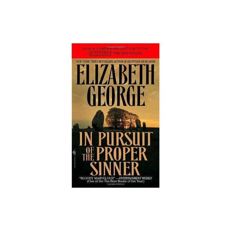 In Pursuit of the Proper Sinner by George, Elizabeth Book