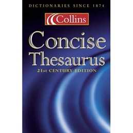 Collins Concise Thesaurus by Unknown Hardback Book