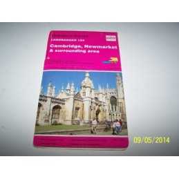 Landranger Maps: Cambridge, Newmarket an... by Ordnance Survey Sheet map, folded