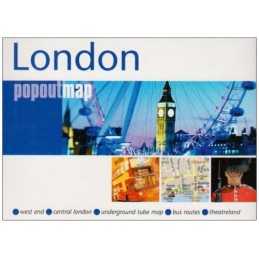 London (Popout Map) (PopOut Maps) by Compass Maps Sheet map, folded Book The