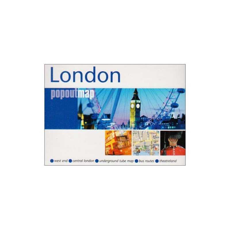 London (Popout Map) (PopOut Maps) by Compass Maps Sheet map, folded Book The