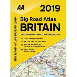 Big Road Atlas Britain 2019 SP (AA Ro..., AA Publishing