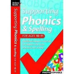 Supporting Phonics and Spelling for ages 10... by Andrew Brodie & Judy Paperback
