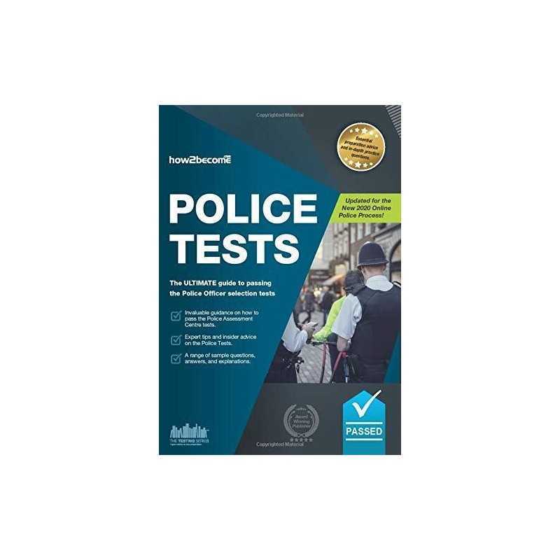 POLICE TESTS (Testing Series) by How2Become Book