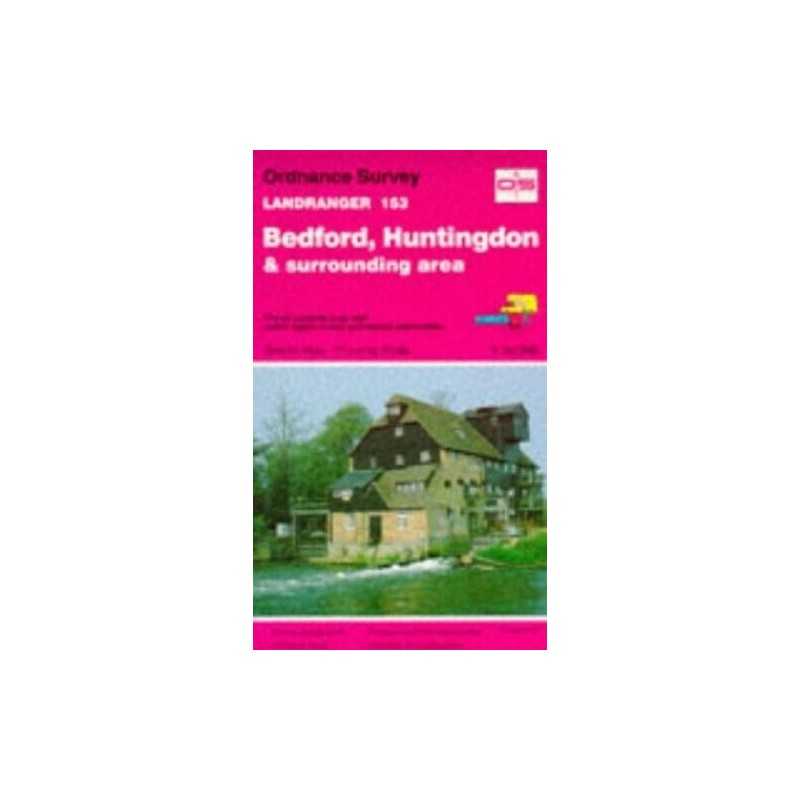 Landranger Maps: Bedford, Huntingdon and... by Ordnance Survey Sheet map, folded