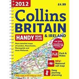 2012 Collins Handy Road Atlas Britain (Internation... by Collins Uk Spiral bound