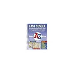 A-Z East Sussex Street Atlas (Street Maps & Atlases S.) by VARIOUS Spiral bound