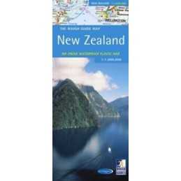 A Rough Guide Map New Zealand by Rough Guides Sheet map Book