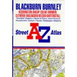 A. to Z. Street Atlas of Blackburn/Burnley ... by Geographers A-Z Map Paperback