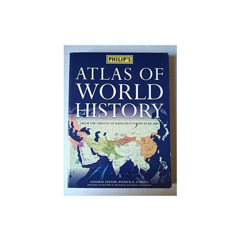 Philips Atlas of World History Paperback Book
