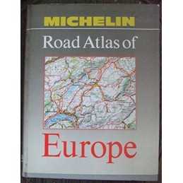 MICH ROAD ATLAS EUR 90(A) (Michelin Road Atlas of E... by Philips Maps Hardback