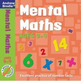 Mental Maths for Ages 8-9 by Brodie, Andrew Paperback Book