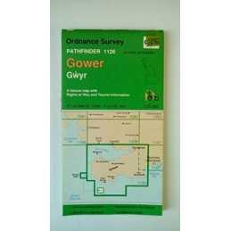 Pathfinder Map: Gower (Pathfinder maps) by Ordnance Survey Sheet map, folded The