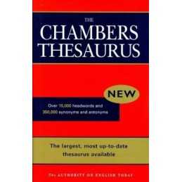 Chambers English Thesaurus by Unnamed Hardback Book