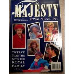 Majesty Year: Twelve Months with the Royal Family Paperback Book