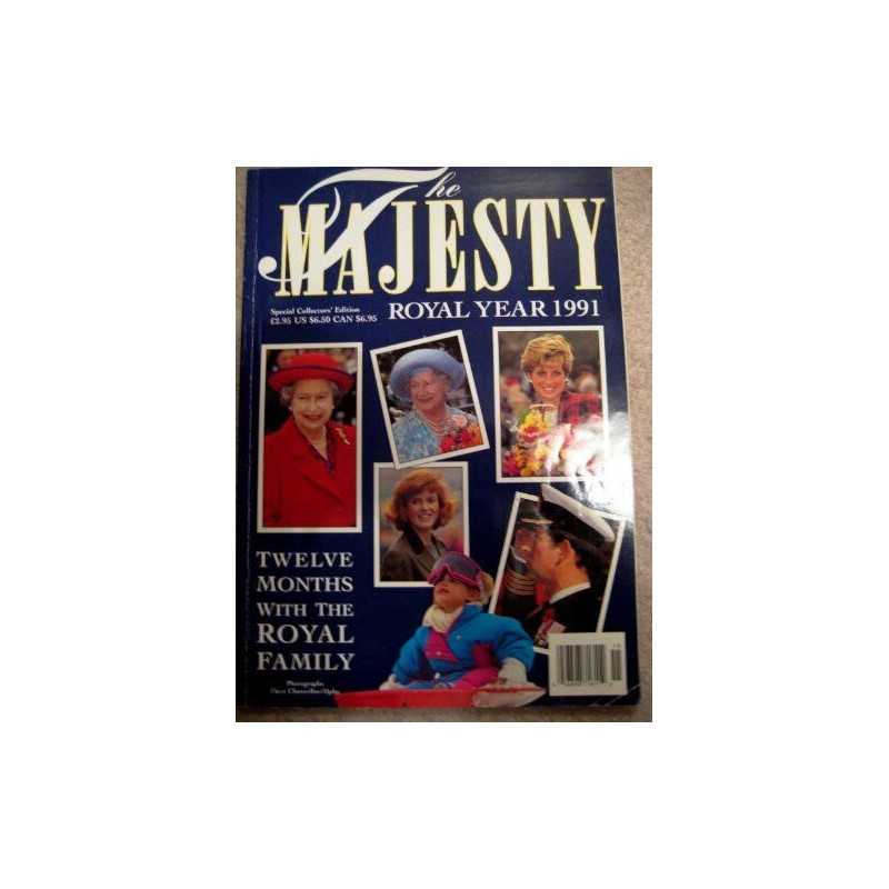 Majesty Year: Twelve Months with the Royal Family Paperback Book