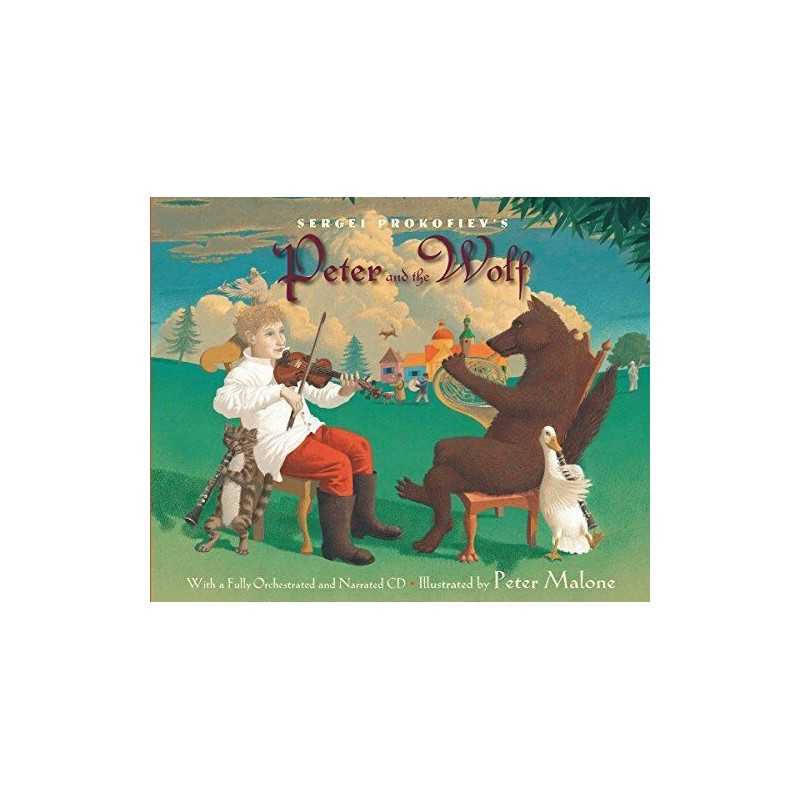 Sergei Prokofievs Peter and the Wolf by Prokofiev, Sergei Book  Fast