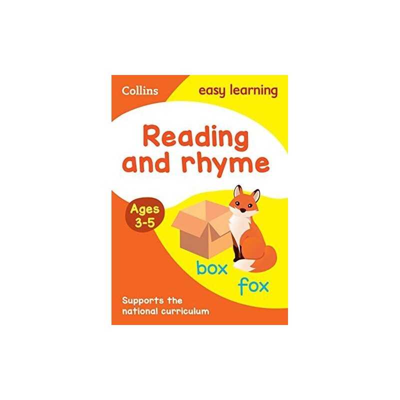 Reading and Rhyme Ages 3-5: Ideal for home learning (... by Collins Easy Learnin