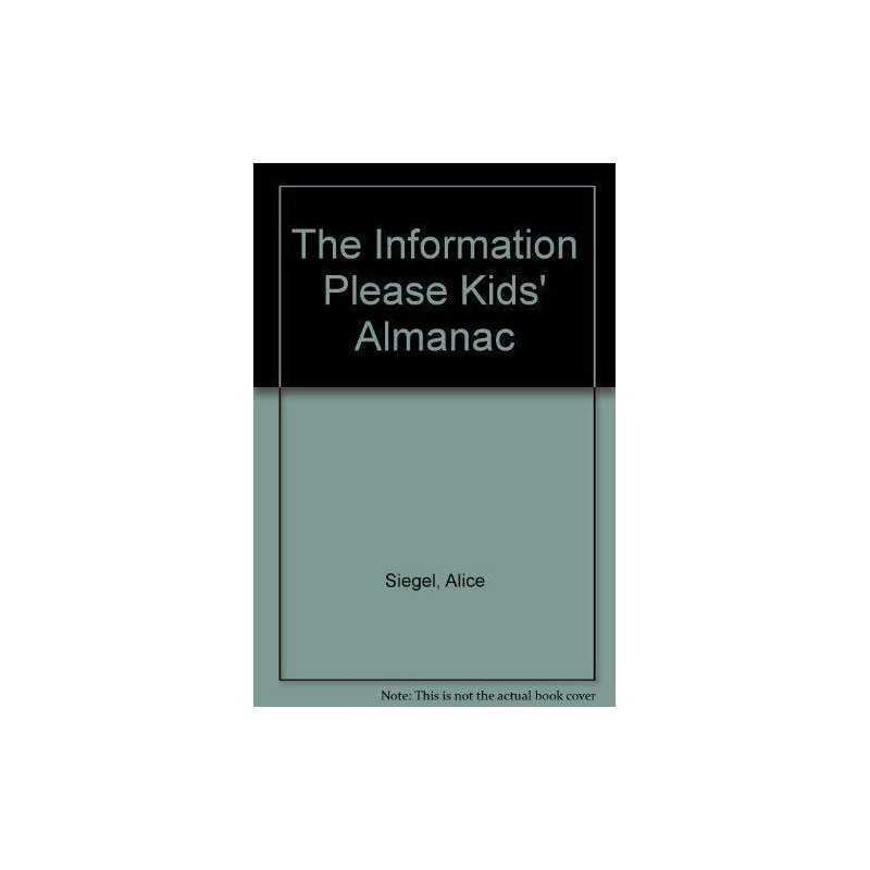The Information Please Kids Almanac, Basta, Margo McLo