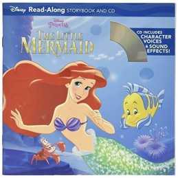 The Little Mermaid Read-Along Storybook and CD by Disney Book Group Book The