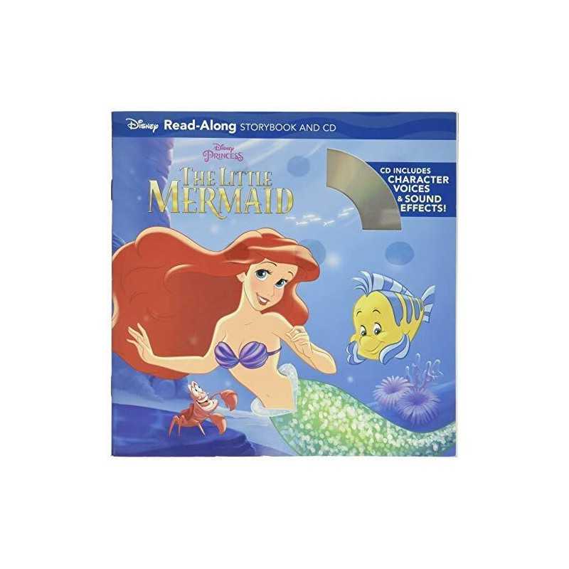 The Little Mermaid Read-Along Storybook and CD by Disney Book Group Book The