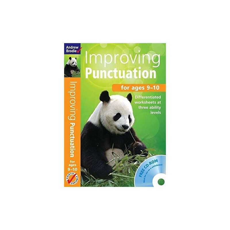 Improving Punctuation 9-10 by Andrew Brodie Book