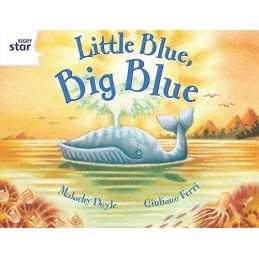 Rigby Star Guided 2 White Level: Little Blue, Big Blue Pupil Book (... Paperback