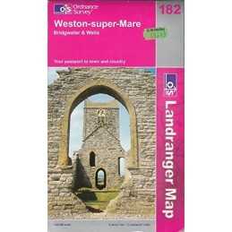 Weston-super-Mare, Bridgwater and Wells ... by Ordnance Survey Sheet map, folded