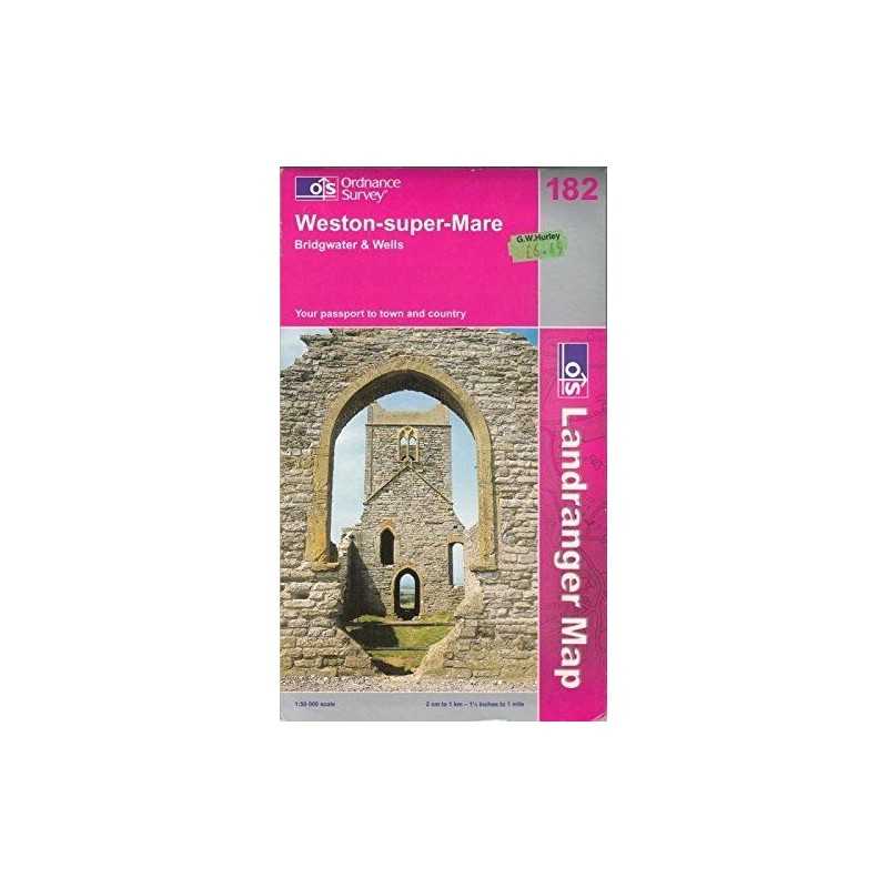 Weston-super-Mare, Bridgwater and Wells ... by Ordnance Survey Sheet map, folded