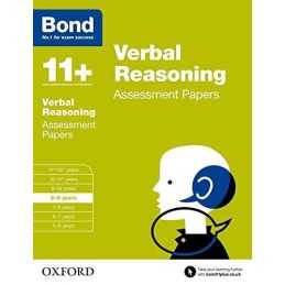 Bond 11+: Verbal Reasoning Assessment Papers: 8-9 years by Bond 11+ Book The